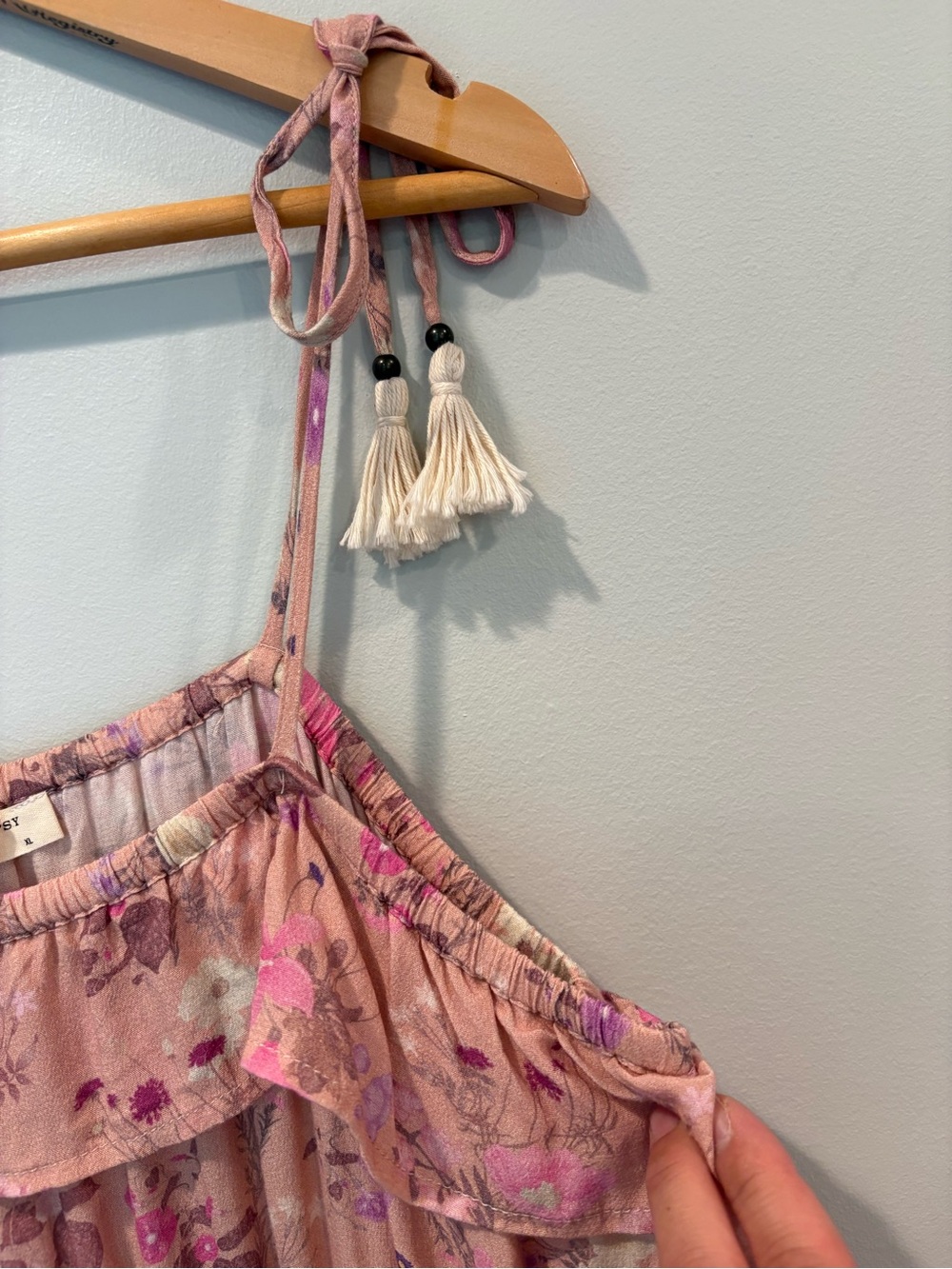 Spell and the Gypsy Collective Wild Bloom Dress Sz XL Floral Pink Boho - Picture 6 of 13